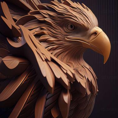 3D model eagle (STL)